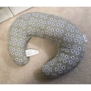 Nursing Pillow Brand Grey Black & White
